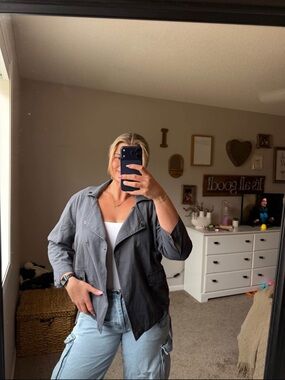Casalon Gray Lightweight Casual Jacket